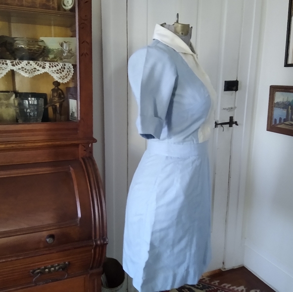 VINTAGE Nurse Uniform Dress - Picture 9 of 12